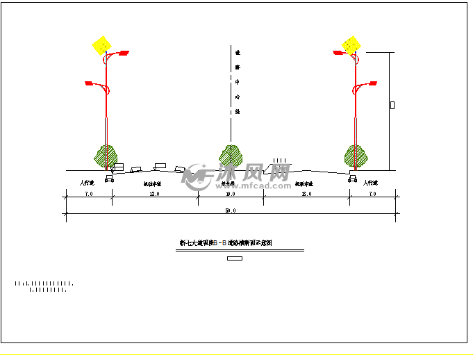 太阳能路灯全套图纸,施工图,包括配置方案图纸