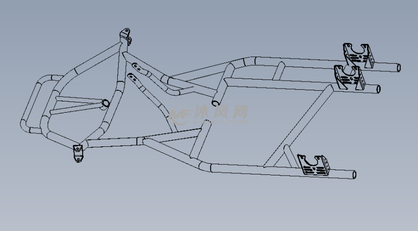 卡丁车框架图纸
