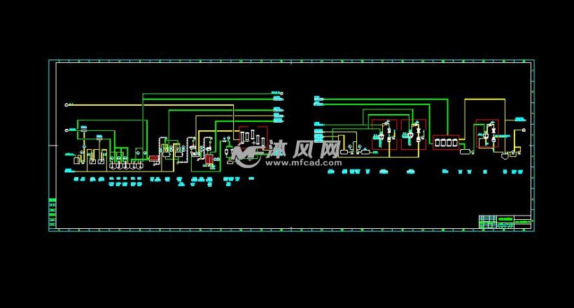 3000t\/d洗毛废水处理管道及仪表流程图 - Auto