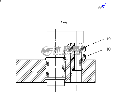 等臂杠杆夹具装配图 - AutoCAD普通工程机械图