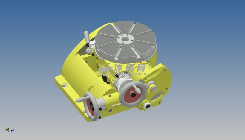 回转工作台模型设计