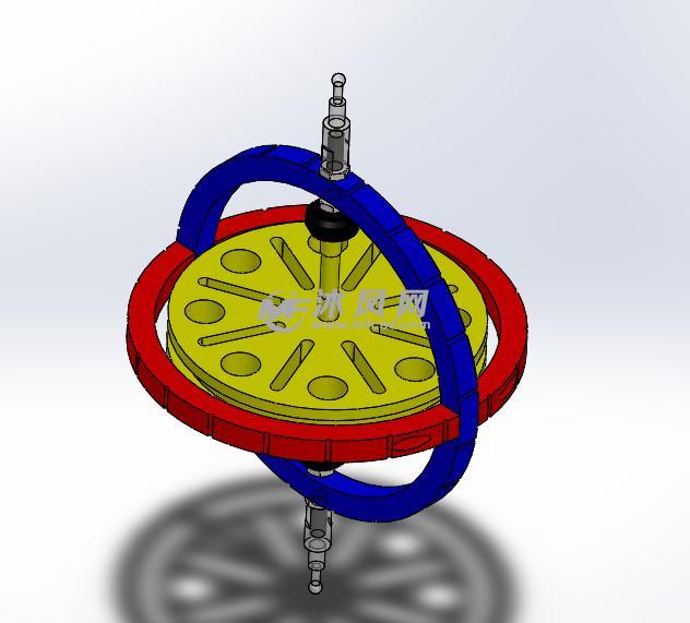 玩具陀螺设计模型