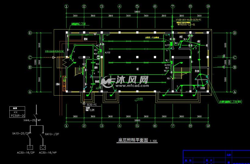 批发公司公寓宿舍楼电气设计方案