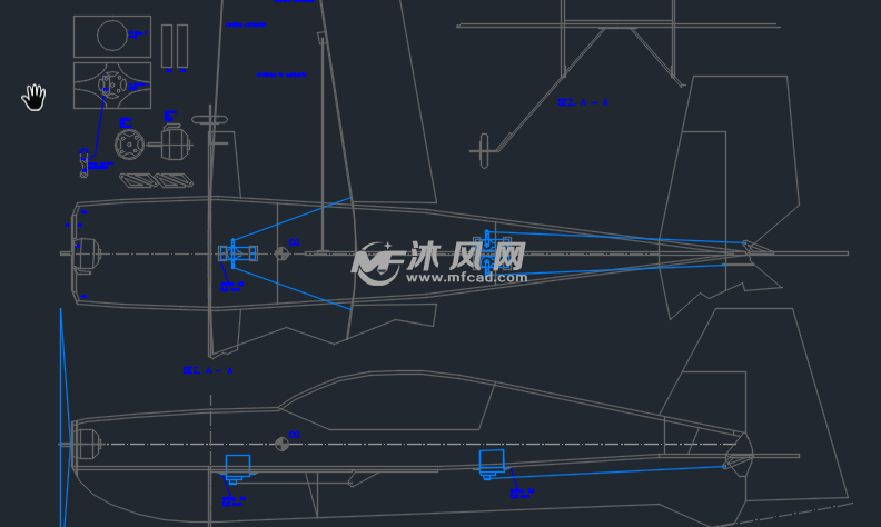 20个航模cad图纸