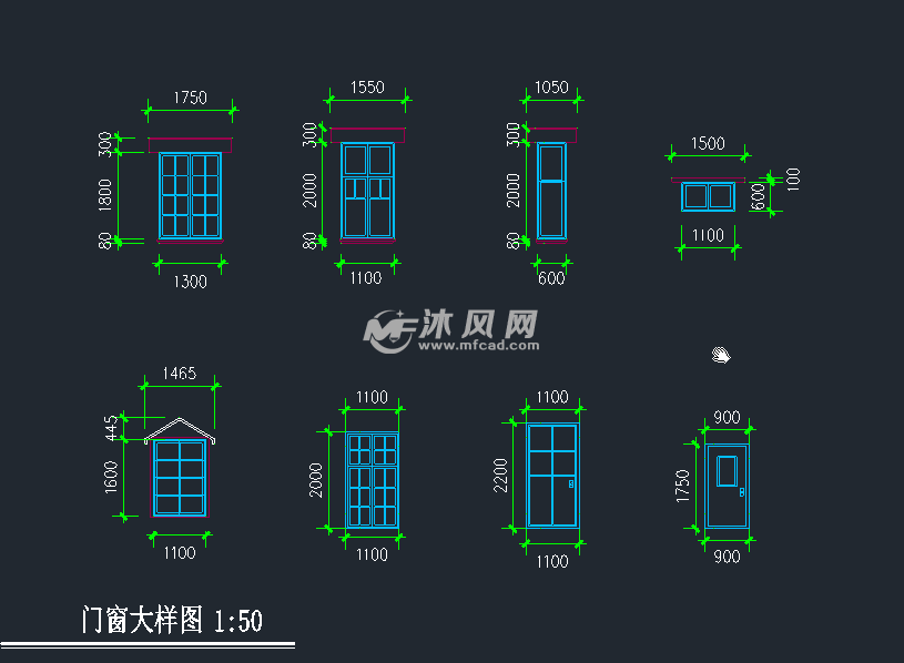 三层参数住宅设计别墅平面图立面图及图纸-A纸板建筑模型图纸图片