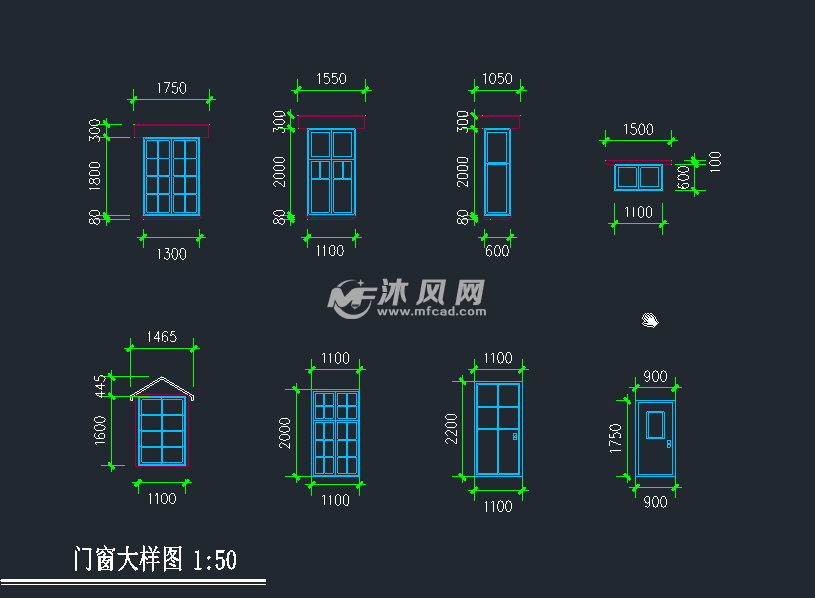 三层别墅住宅设计图纸平面图立面图及参数 - A