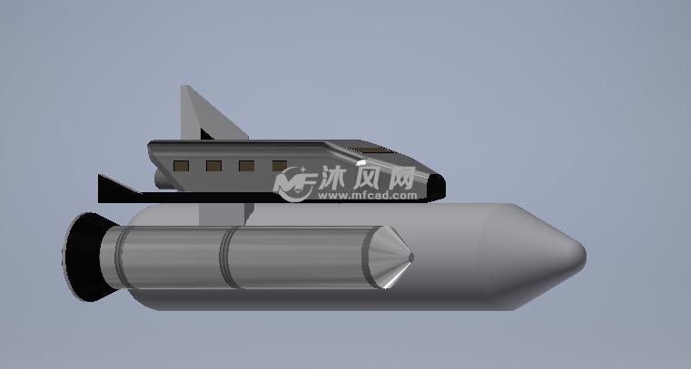 飞机导弹模型 - inventor交通工具类模型和图纸