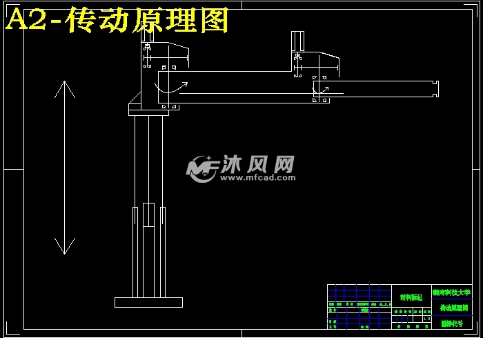 传动原理图