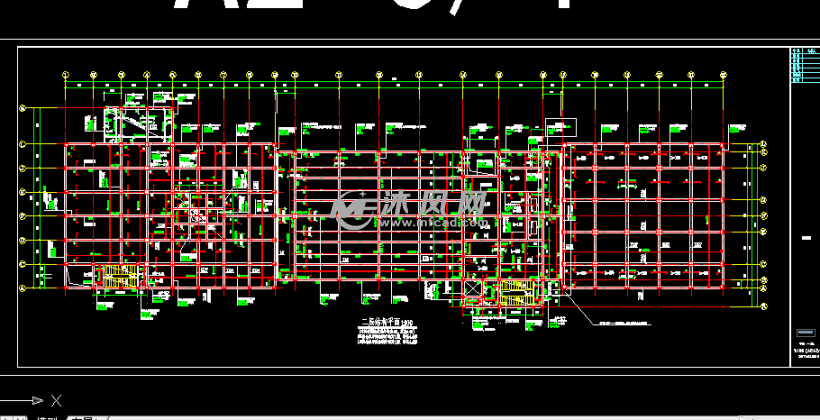 七层面粉加工厂/面粉厂/面粉车间/制粉车间全套施工图