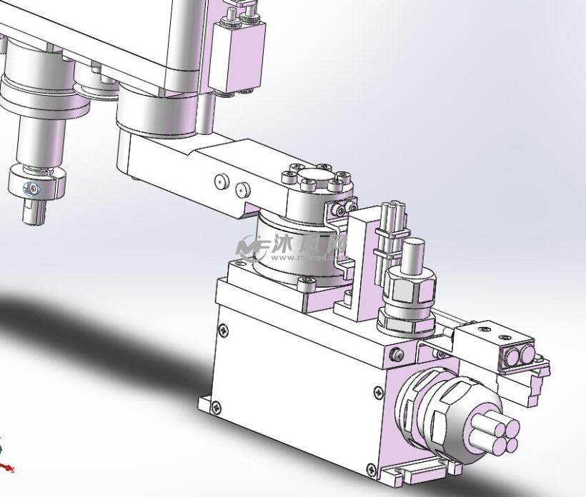 雅马哈机器人核心部件模型 - solidworks小五金