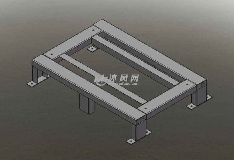 机柜底座模型