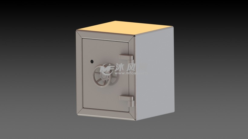 保险柜设计模型sw