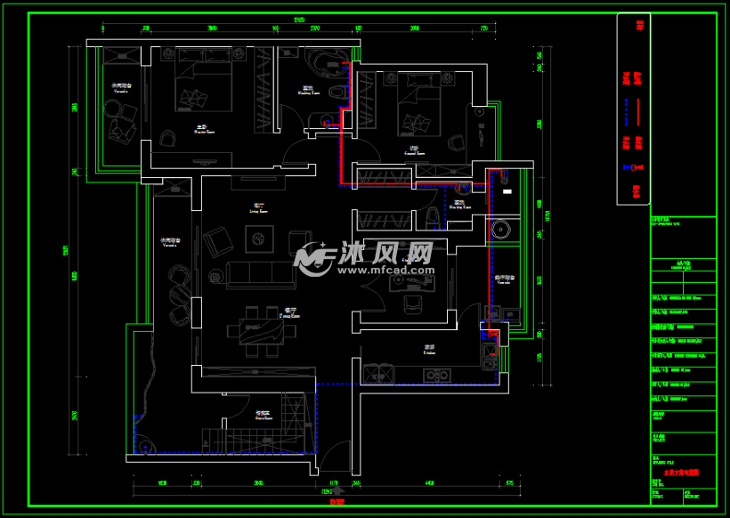 水路方案布置图