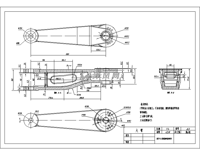 码垛机器人图纸 - 其他autocad机械图纸