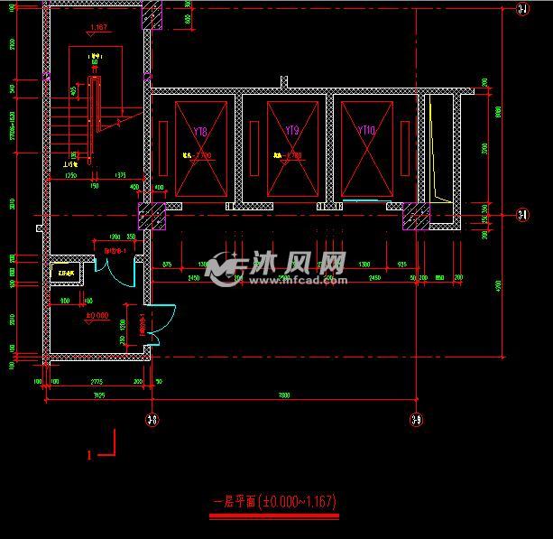 楼梯及电梯平面设计详图