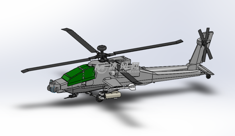 sw阿帕奇武装直升机