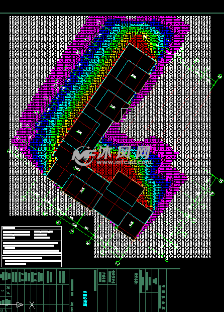 天正软件打开--3层现代风格幼儿园施工图(含效