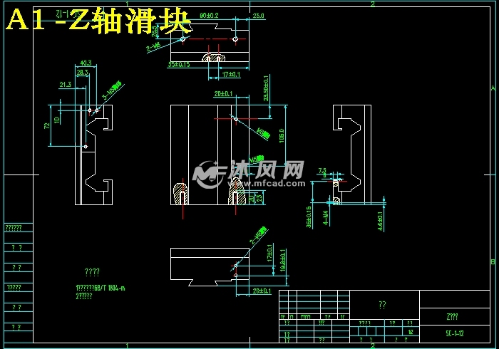 数控车床进给系统机械传动结构的设计【含PR