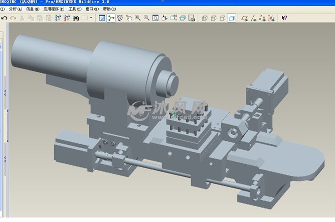 数控车床进给系统机械传动结构的设计【含PR