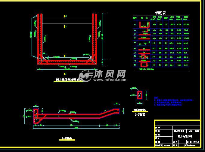 排水涵闸施工图