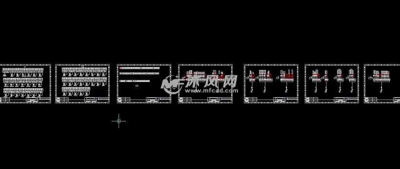 全套2000桶五加仑灌装机生产线电气图纸