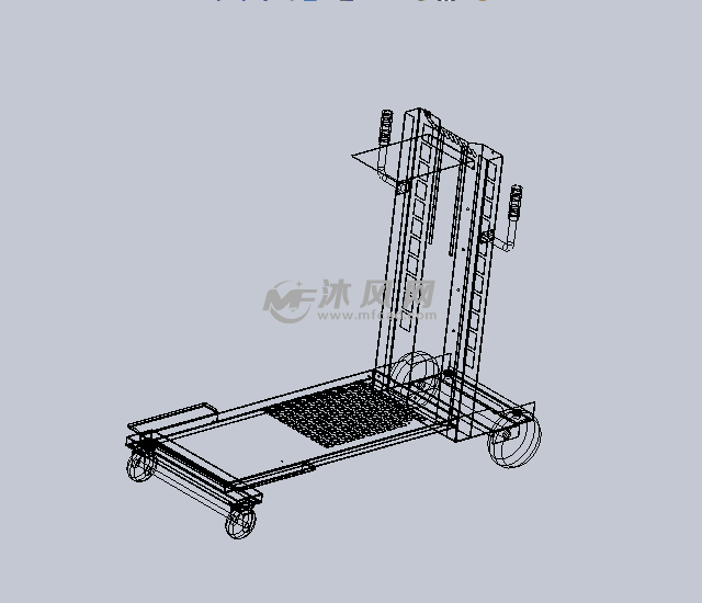 工具推车sw设计模型