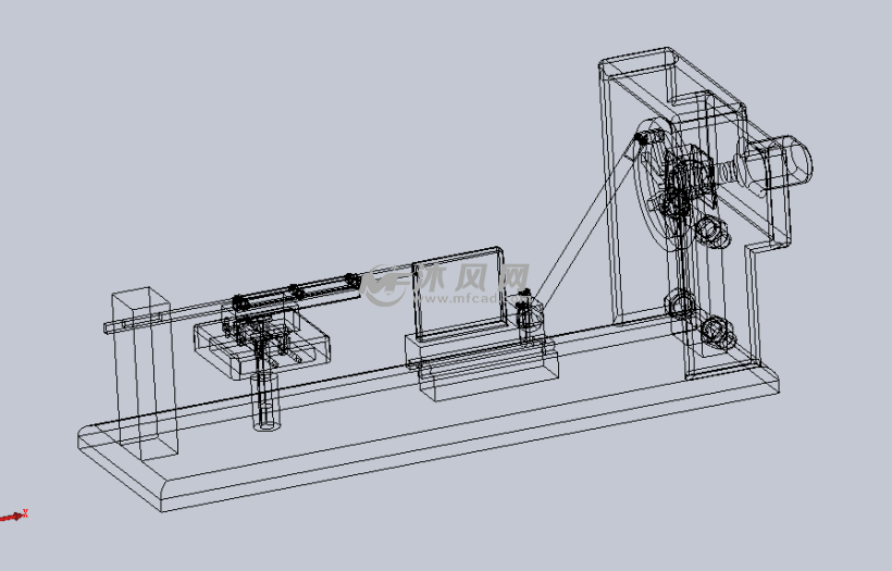 自动锯实物曲柄连杆机构设计模型 - solidworks