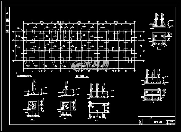 某六层框架结构住宅设计(含建筑结构图及设计任务书计算书)-6000平