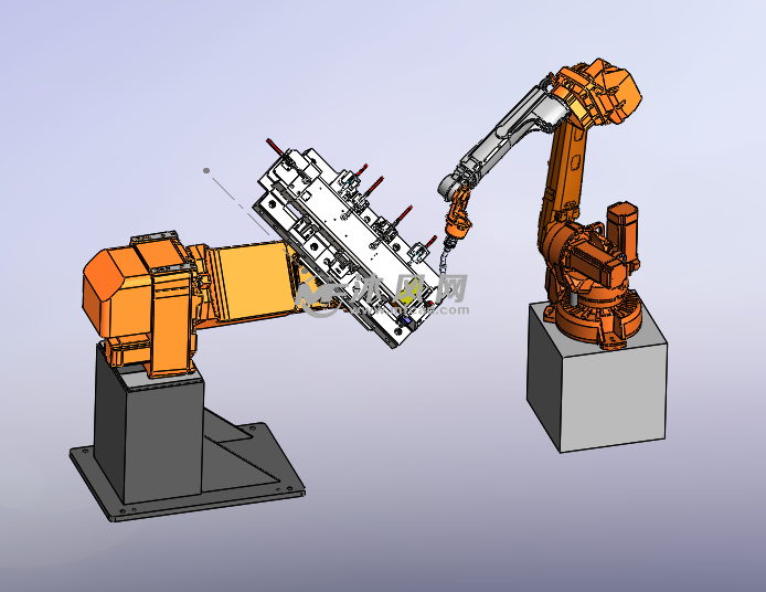 焊接机器人焊接设备 - solidworks机械设备模型下载