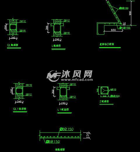 老年活动中心建筑图纸 - AutoCAD其他娱乐建筑