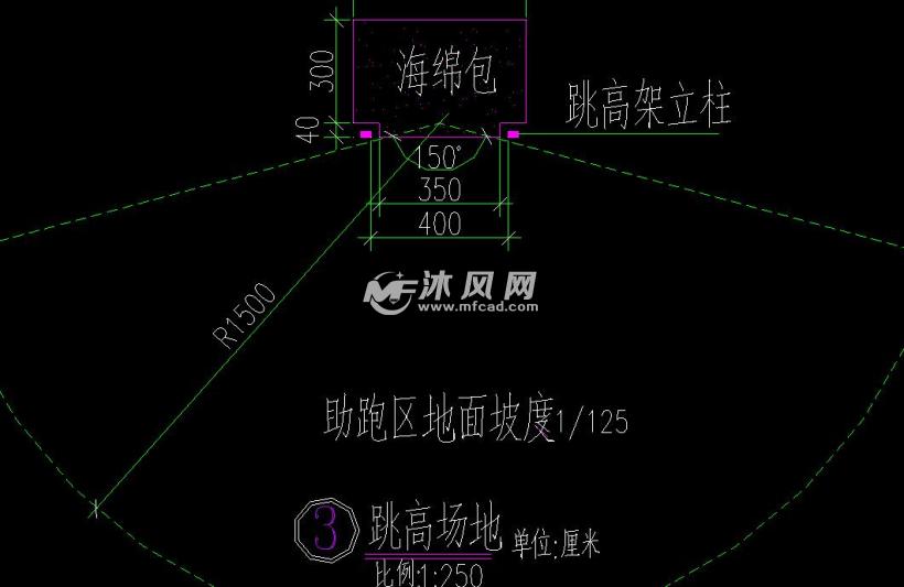v场地场地图纸-cad体育场、图纸建筑操场下载豆柯南拼图纸图片