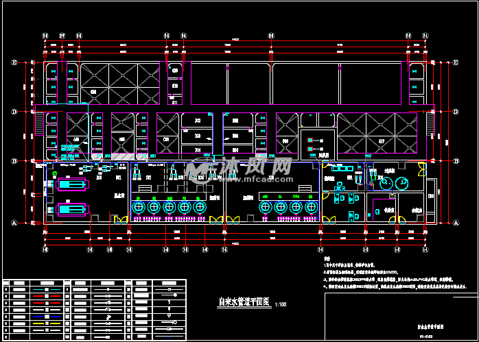 印刷电路板(pcb)废水治理工程全套施工图纸