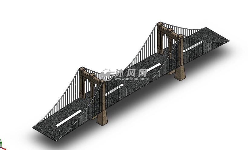 大桥设计模型