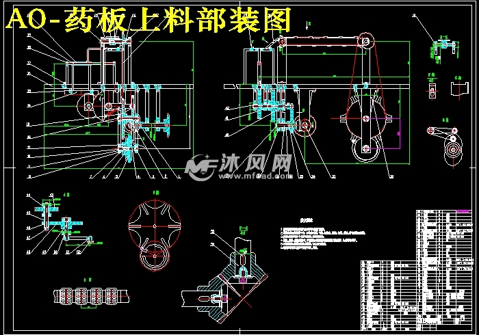 药品包装机结构设计【药品装盒机上料装盒装置】