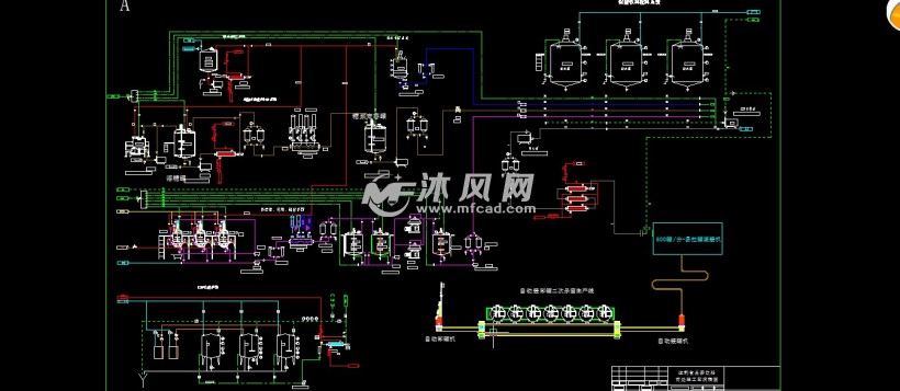 福建达利茶饮料生产线技术图纸