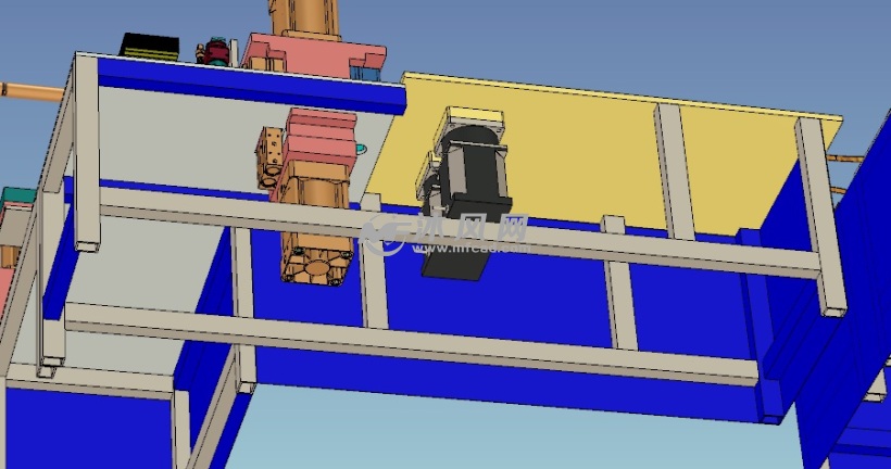 薄板自动成型机 - catia机械设备