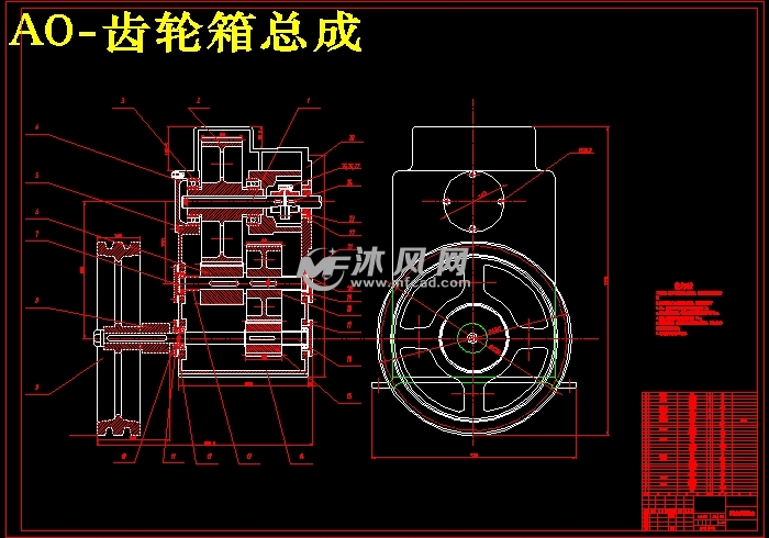 榨油机的结构设计 - 各类设备机器 - 沐风图纸