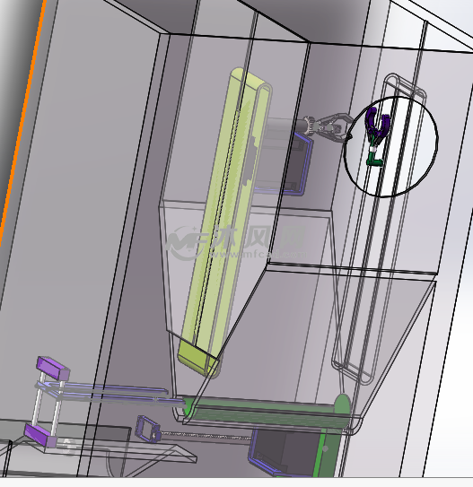 雨伞甩干套袋 - solidworks机械设备模型下载