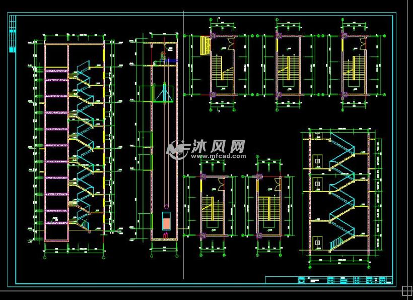浙江省某3层丙类纺丝图纸车间建筑设计施工图地面家装厂房图片