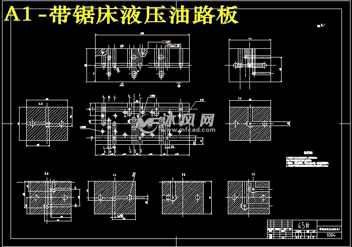 自动锯床液压系统设计【全自动金属带锯床液压系统设计】