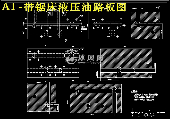 自动锯床液压系统设计【全自动金属带锯床液压系统设计】