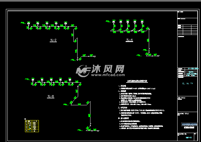 给排水的系统图以后是不是应该这样画 给排水系统图