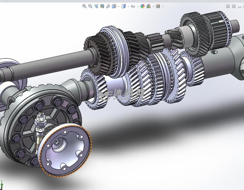 solidworks模型 机械设计类 传动件和减速器类