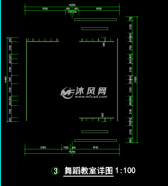 舞蹈教室详图