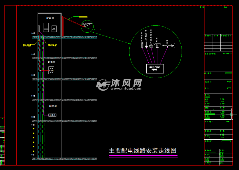 酒店太阳能光伏发电设计图纸