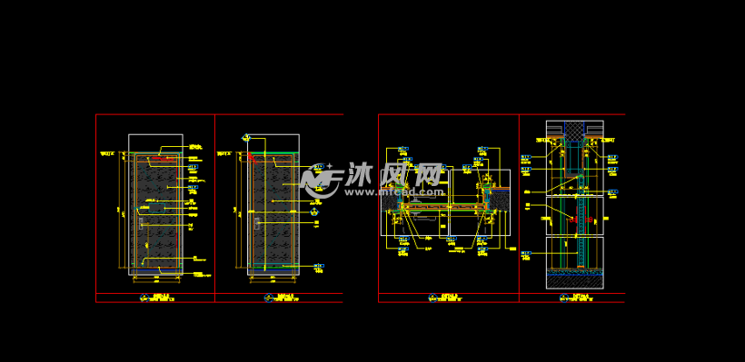 入户门大样图