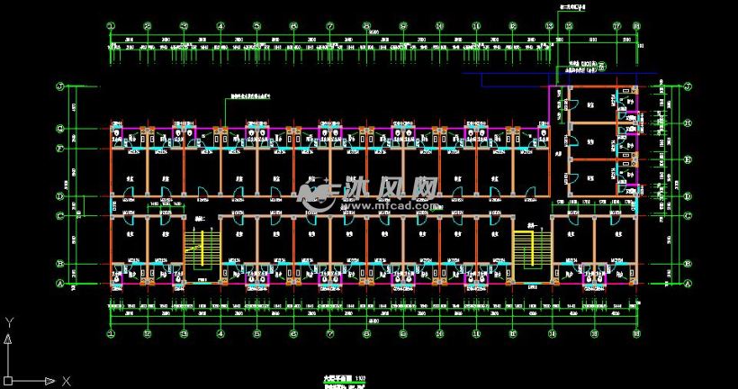 某学生宿舍楼建筑施工图纸