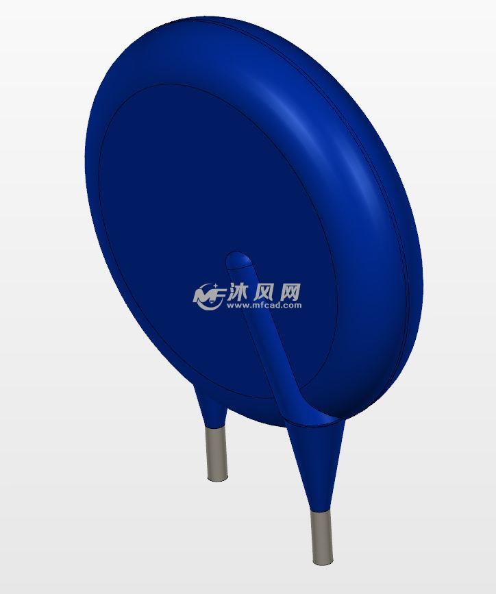 压敏电阻模型 - solidworks电气设备及元件模型