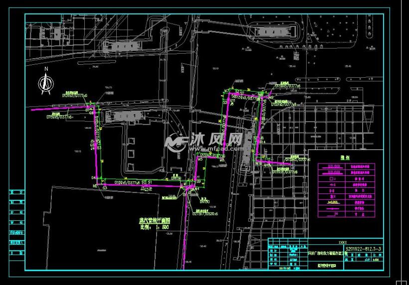 江苏省某路段市政蒸汽管道改造施工图