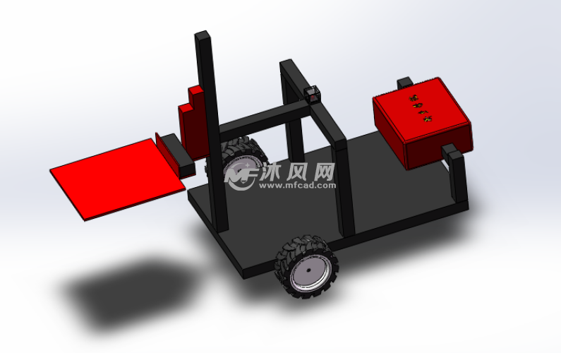慧鱼模型 运输小车